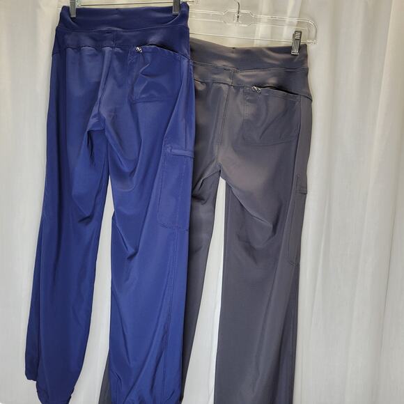 Lot of 2 Pair Infinity Nursing Scrub Pants in Navy and Gray, XS - Picture 8 of 13